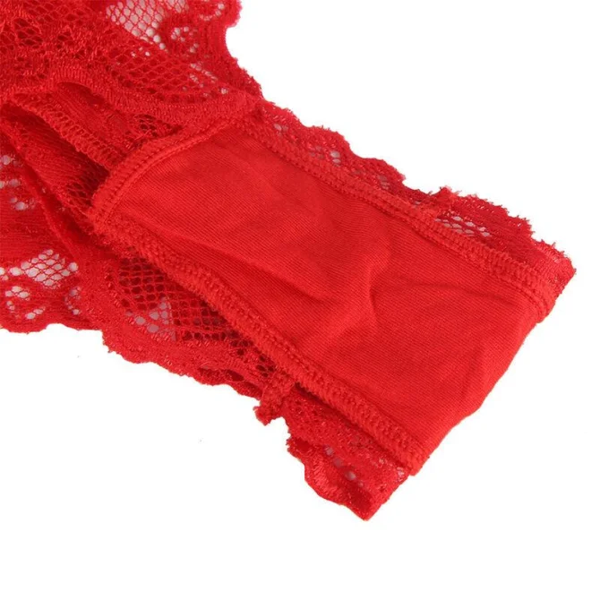 Subblime body s mašlí - červené: L/XL