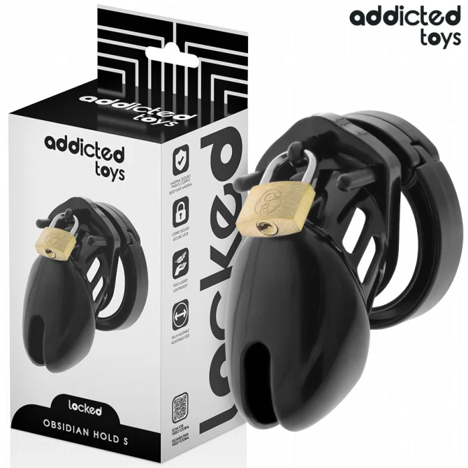 addicted toys Obsidian hold klec na penis S