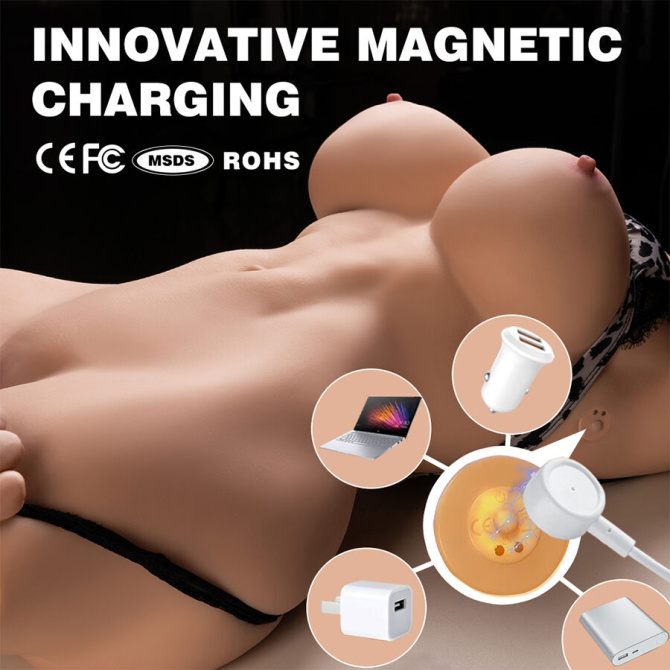 XISE Mureial ženské torzo s masturbátorem 55 cm