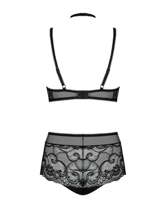 Obsessive set Elizenes - černý: S/M