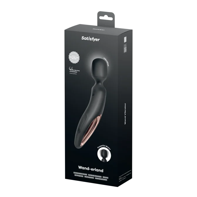 Satisfyer Wand-erland  masážní hlavice - černá