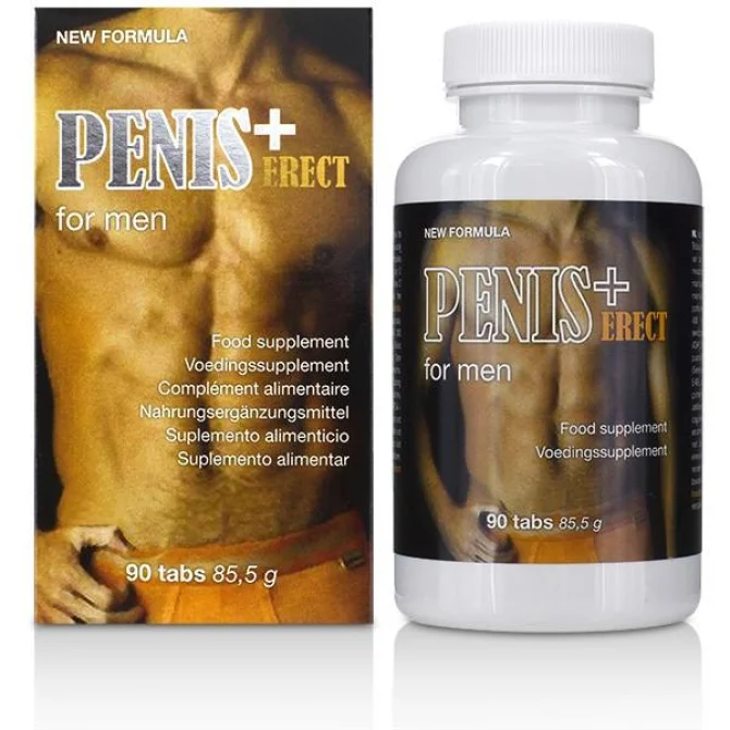 Penis+ Erect for men 90 tablet - doplněk stravy