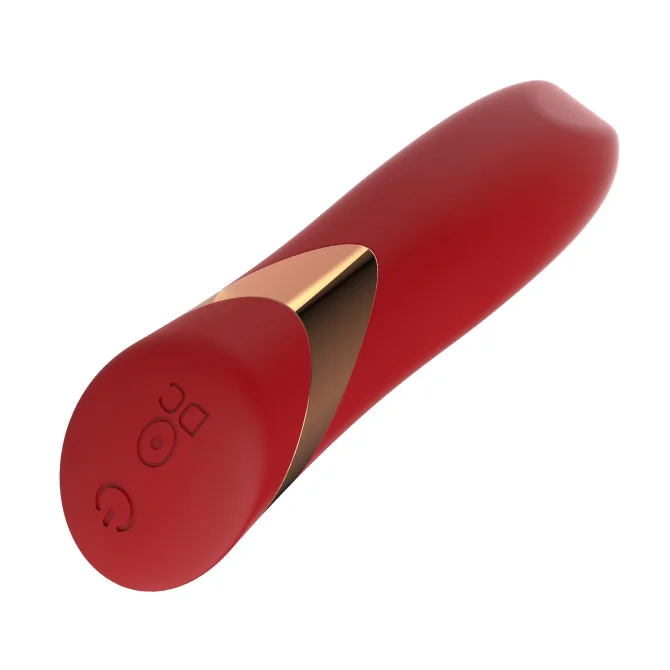 BASIC X Lip stick minivibrátor červený