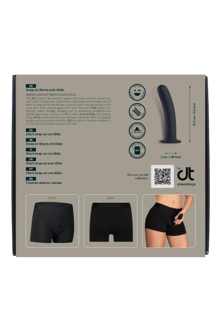 Rex Strap-On šortky s dildem XL