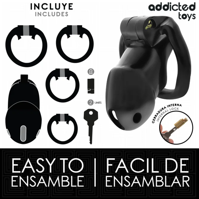 Addicted toys Midnight cell klec na penis M