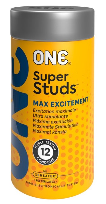 ONE kondomy Super Studs 12 ks