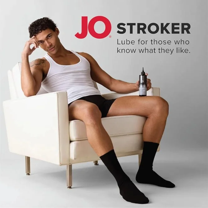 JO Stroker lubrikační gel pro masturbátory 120 ml