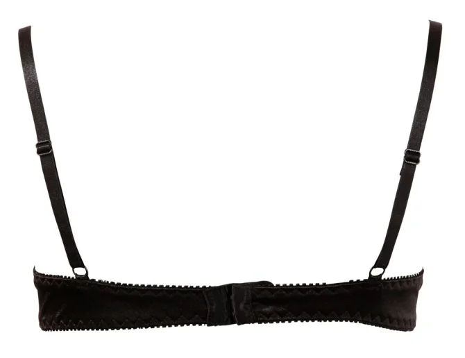 Cottelli Lingerie Basic polo-podprsenka černá 80B