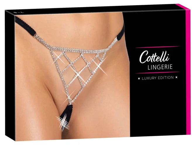 Cottelli Lingerie Tanga - kamínková ozdoba