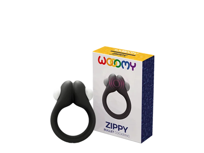 Wooomy Zippy vibrační erekční kroužek