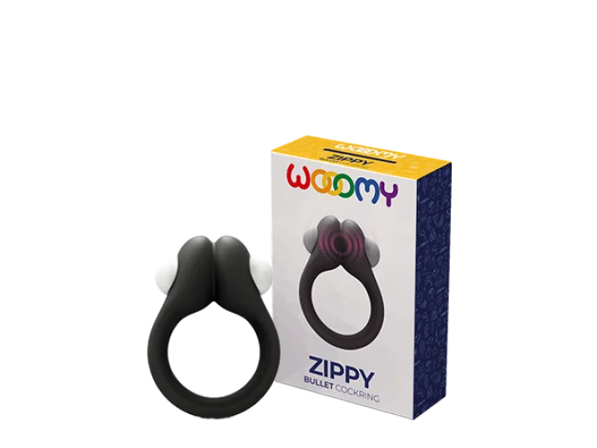 Wooomy Zippy vibrační erekční kroužek