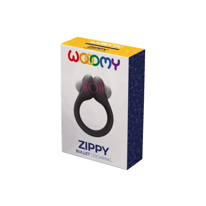 Wooomy Zippy vibrační erekční kroužek