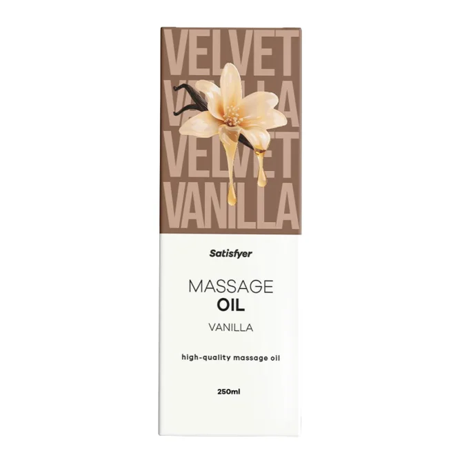 Satisfyer masážní olej Vanilla 250 ml