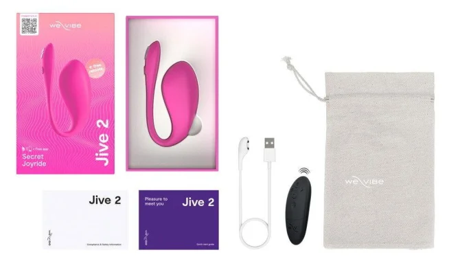We-vibe Jive 2 vibrační vajíčko - Electric pink