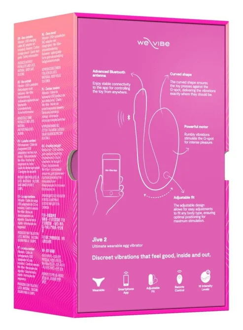 We-vibe Jive 2 vibrační vajíčko - Electric pink