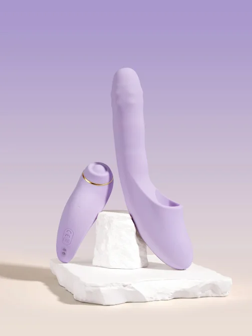 Svakom DuoGlow multifunkční vibrátor - fialový