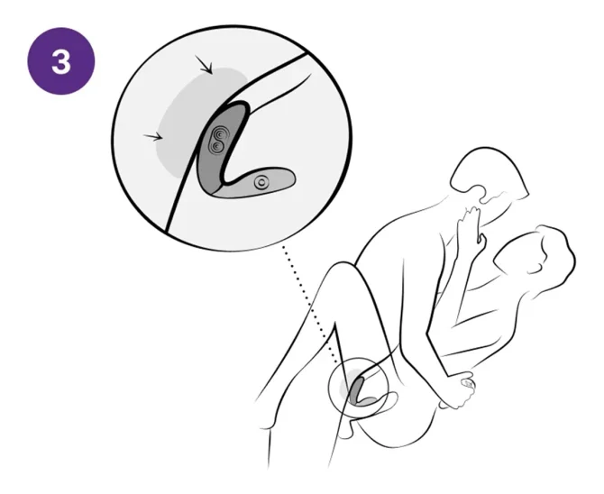 We-vibe Chorus Pro Párový vibrátor - Satin black