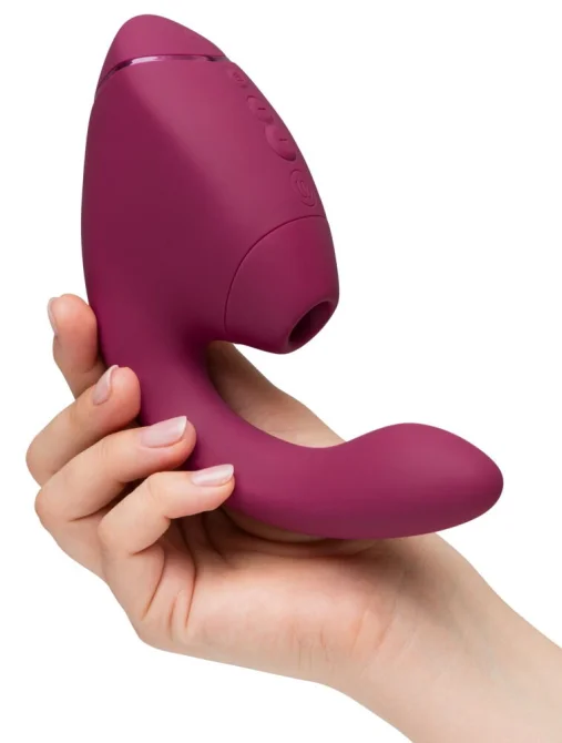 Womanizer Next Duo stimulátor klitorisu a vibrátor 2 v 1  - Dusky pink