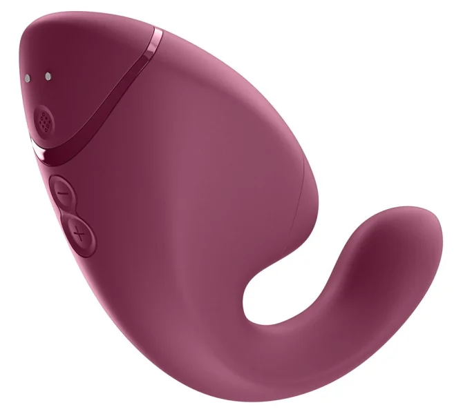 Womanizer Next Duo stimulátor klitorisu a vibrátor 2 v 1  - Dusky pink