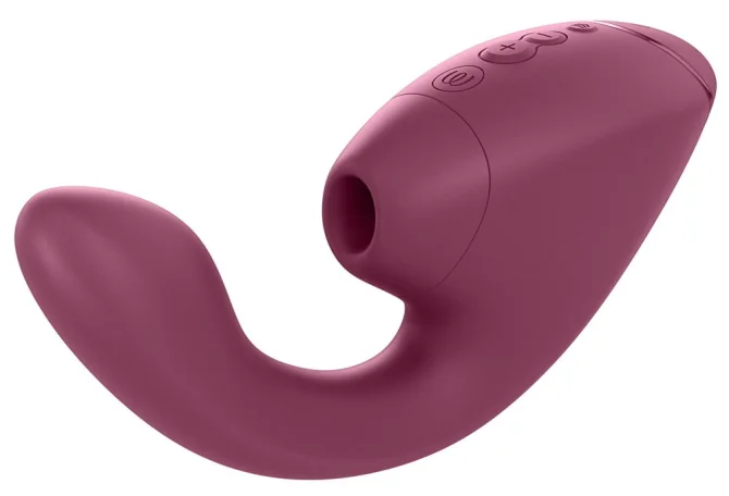 Womanizer Next Duo stimulátor klitorisu a vibrátor 2 v 1  - Dusky pink