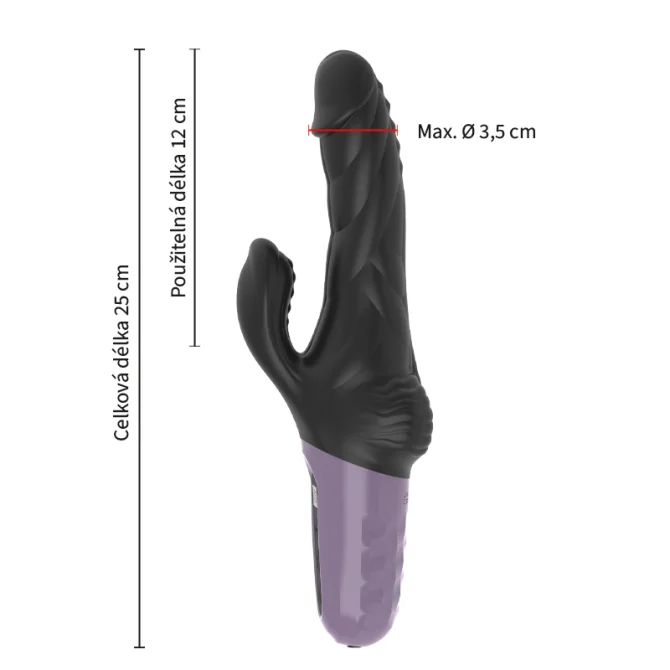 BASIC X Dexter rabbit vibrátor