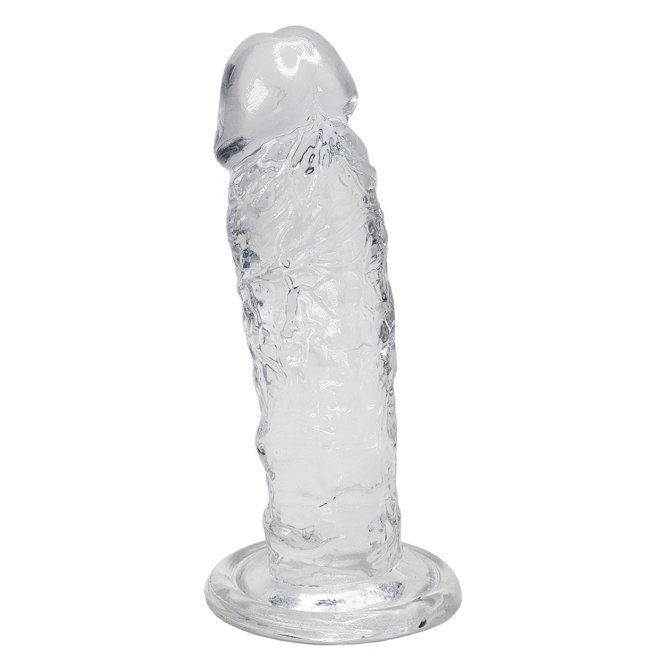 Alive Majestic Jelly dildo 15 cm transparentní