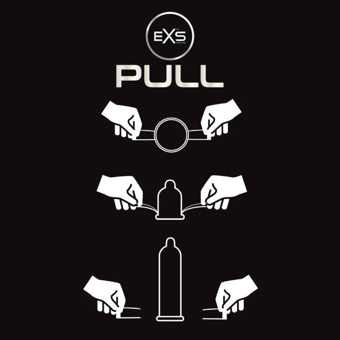 EXS Pull Non-Latex kondomy 3 ks