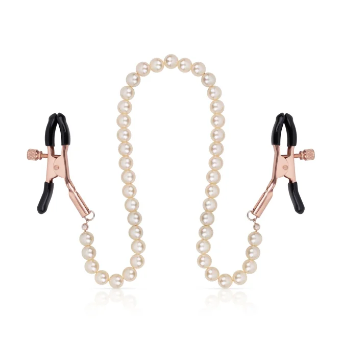 Rosy Gold Pearls svorky na bradavky
