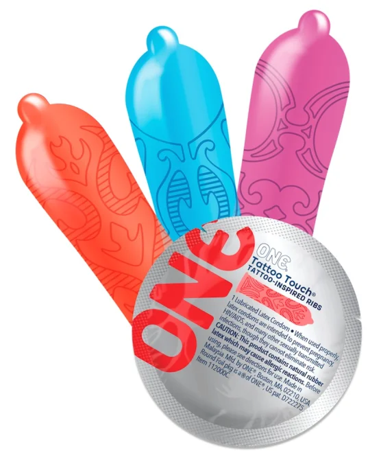 ONE kondomy Tattoo Touch 12 ks
