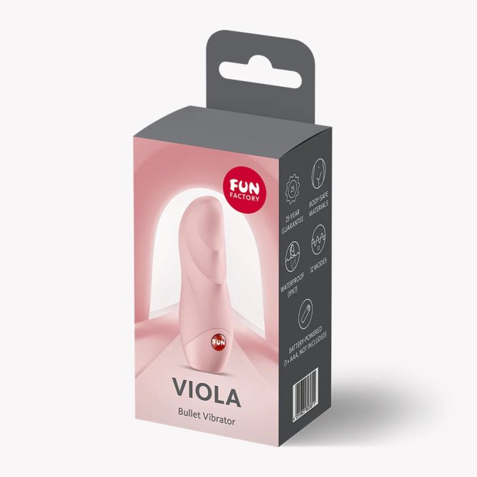 Fun Factory Viola mini vibrátor Soft pink