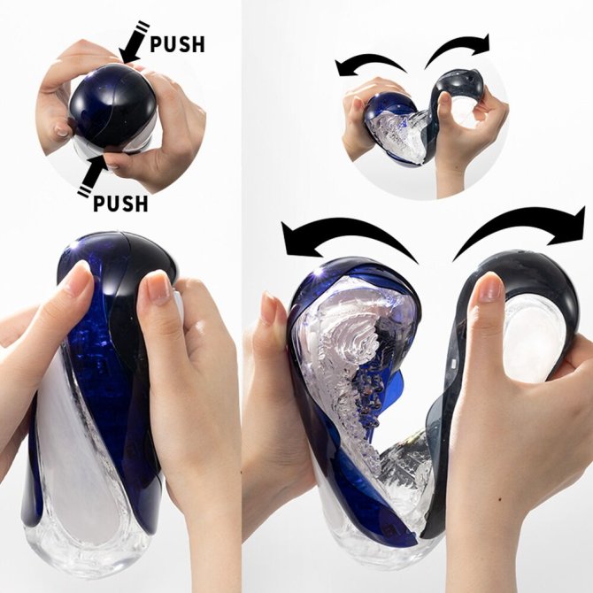TENGA Flip 360 masturbátor Purple