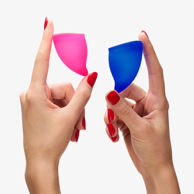 Fun Factory Fun cup menstruační kalíšek set 2 ks Violet