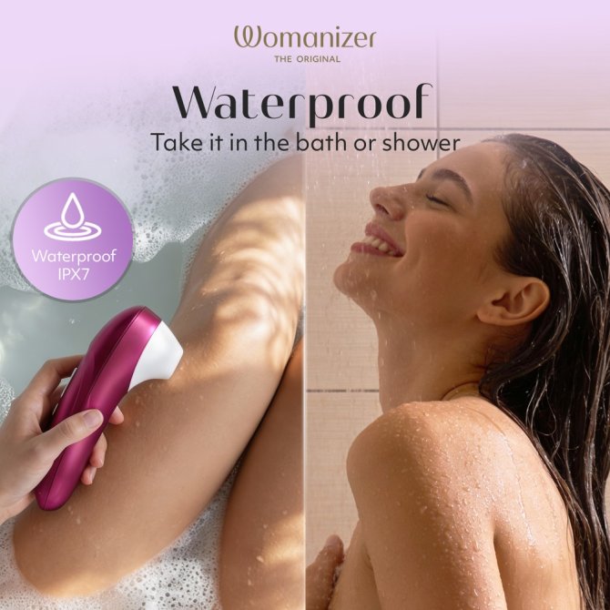 Womanizer Pro stimulátor na klitoris Vibrant pink