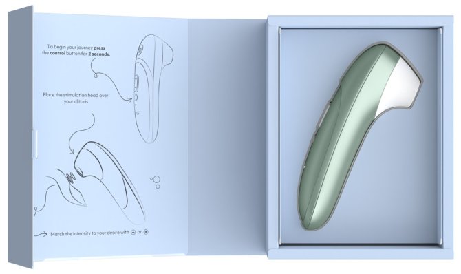 Womanizer Pro stimulátor na klitoris Sage green