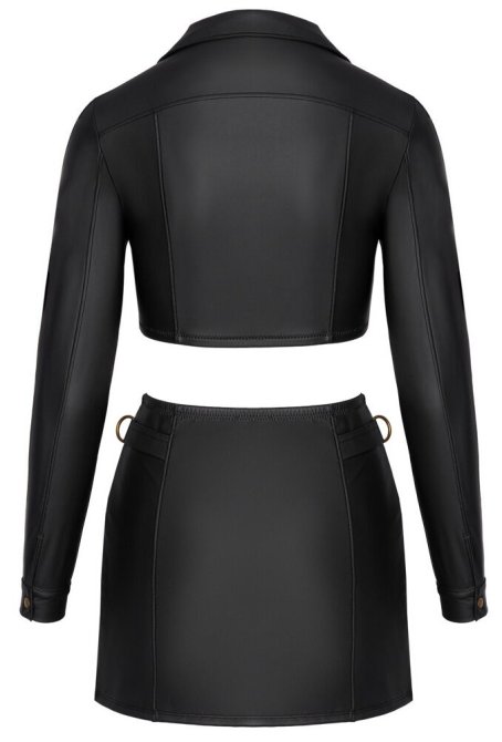 Cottelli Party Set top a sukně černý S