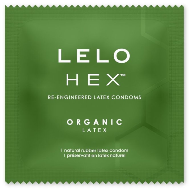 Lelo HEX Organic kondomy 3 ks
