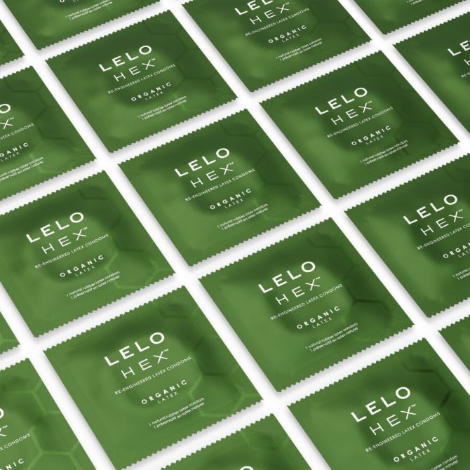 Lelo HEX Organic kondomy 12 ks
