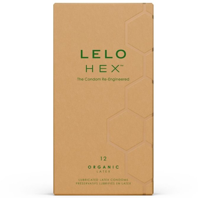 Lelo HEX Organic kondomy 12 ks