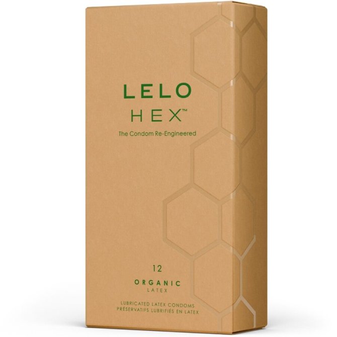 Lelo HEX Organic kondomy 12 ks