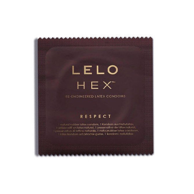 Lelo HEX Respect XL kondomy 3 ks