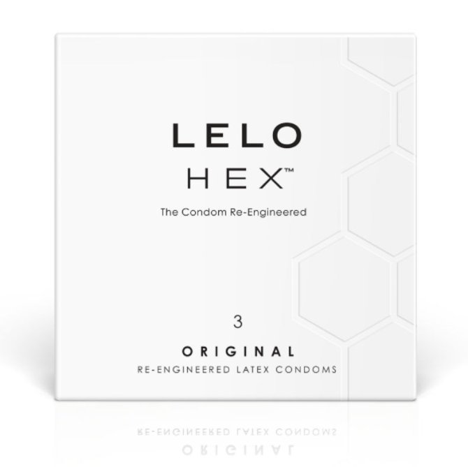 Lelo HEX Original  kondomy 3 ks