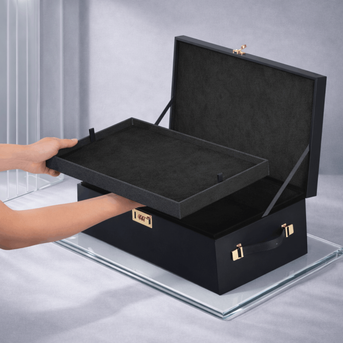 strap-on-me Le coffret úložný box