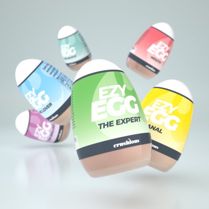 Ezy Egg Sada masturbátorů 6 ks