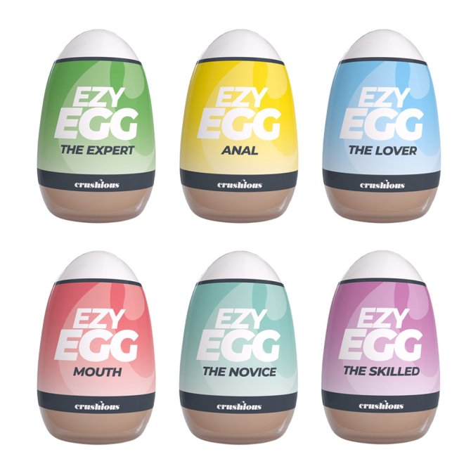Ezy Egg Sada masturbátorů 6 ks