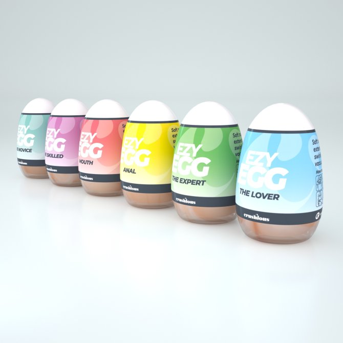 Ezy Egg Sada masturbátorů 6 ks
