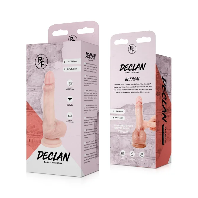 Declan Realistické dildo 18 cm