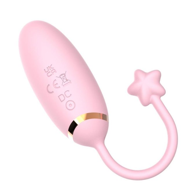 Rose Star vibrační vajíčko růžové
