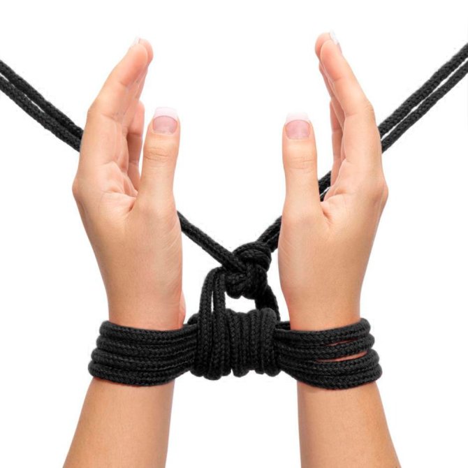 Fetish Bondážní lano 10 m - černé