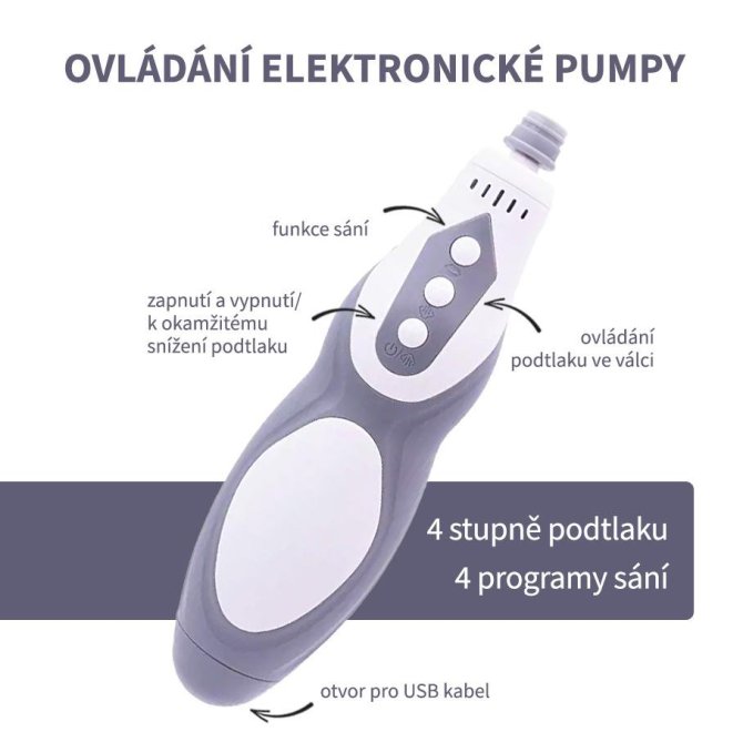 Miracle elektronická vakuová pumpa pro muže