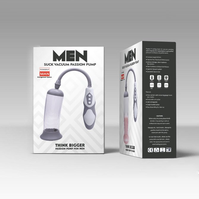 Miracle elektronická vakuová pumpa pro muže